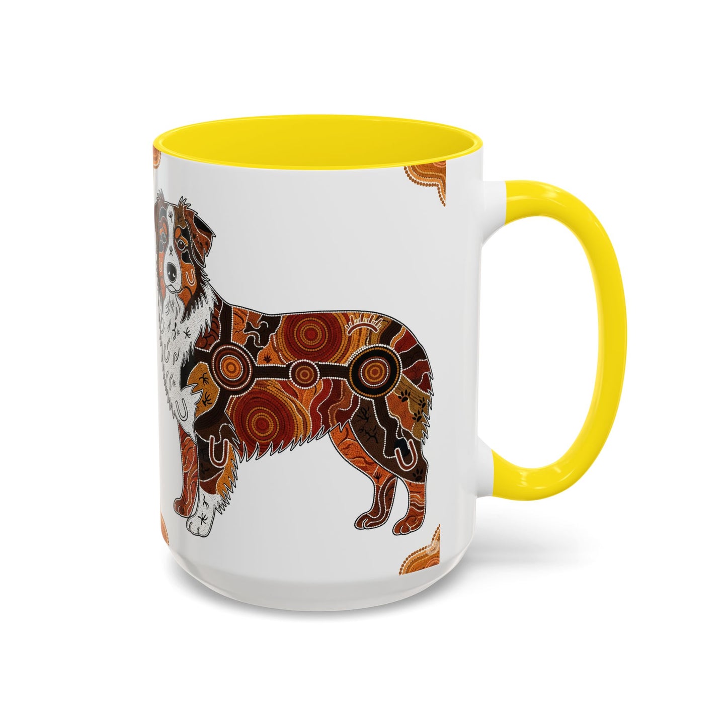 Australian Shepherd Accent Coffee Mug - Perfect Gift for Dog Lovers