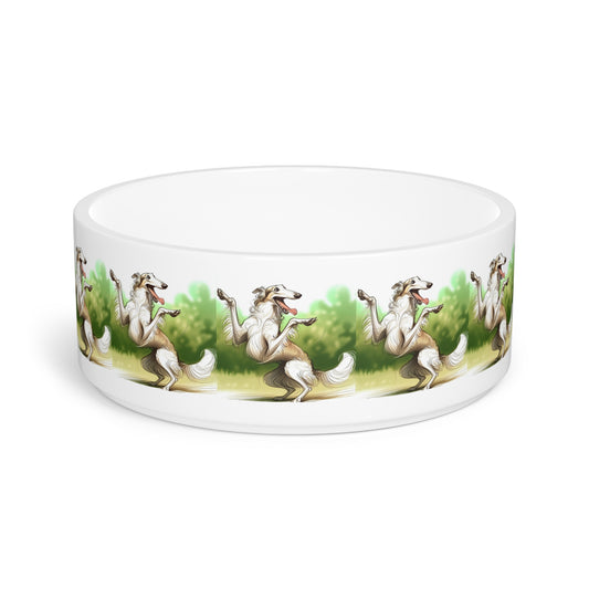 Borzoi Pet Bowl