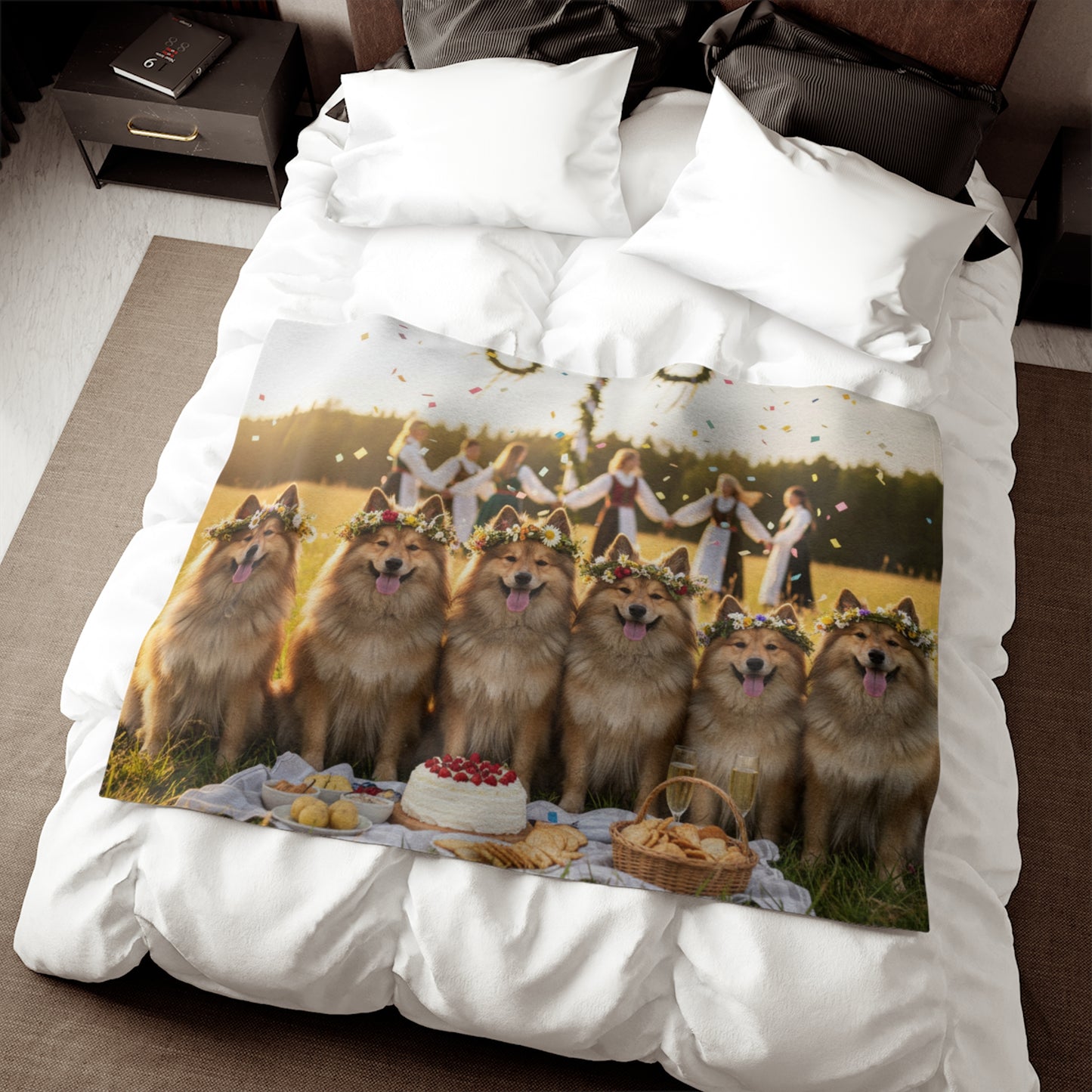 Keeshond Blanket