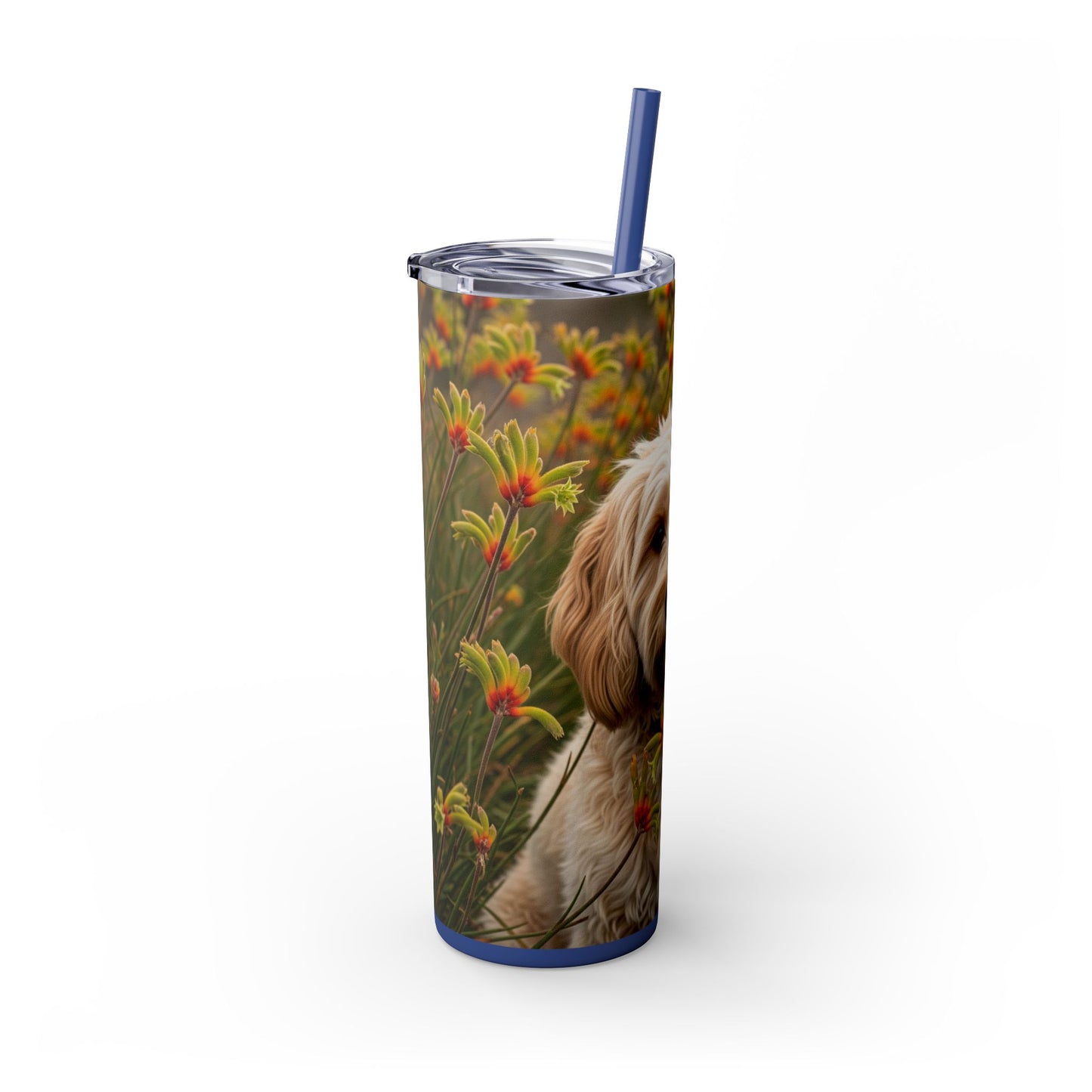 Vaso Cavoodle con pajita, 20 oz