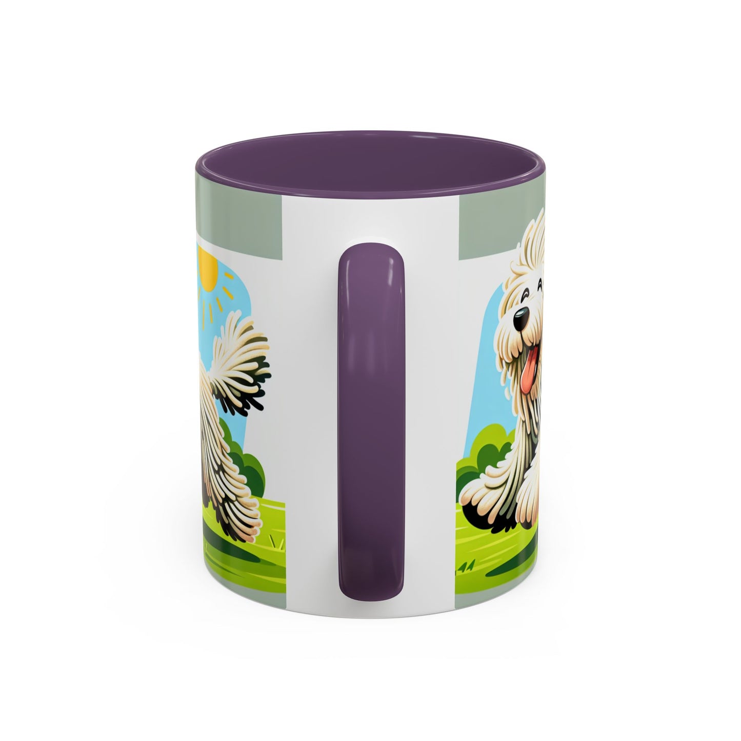 Mug Komondor Accent - Le cadeau idéal pour les amoureux des chiens