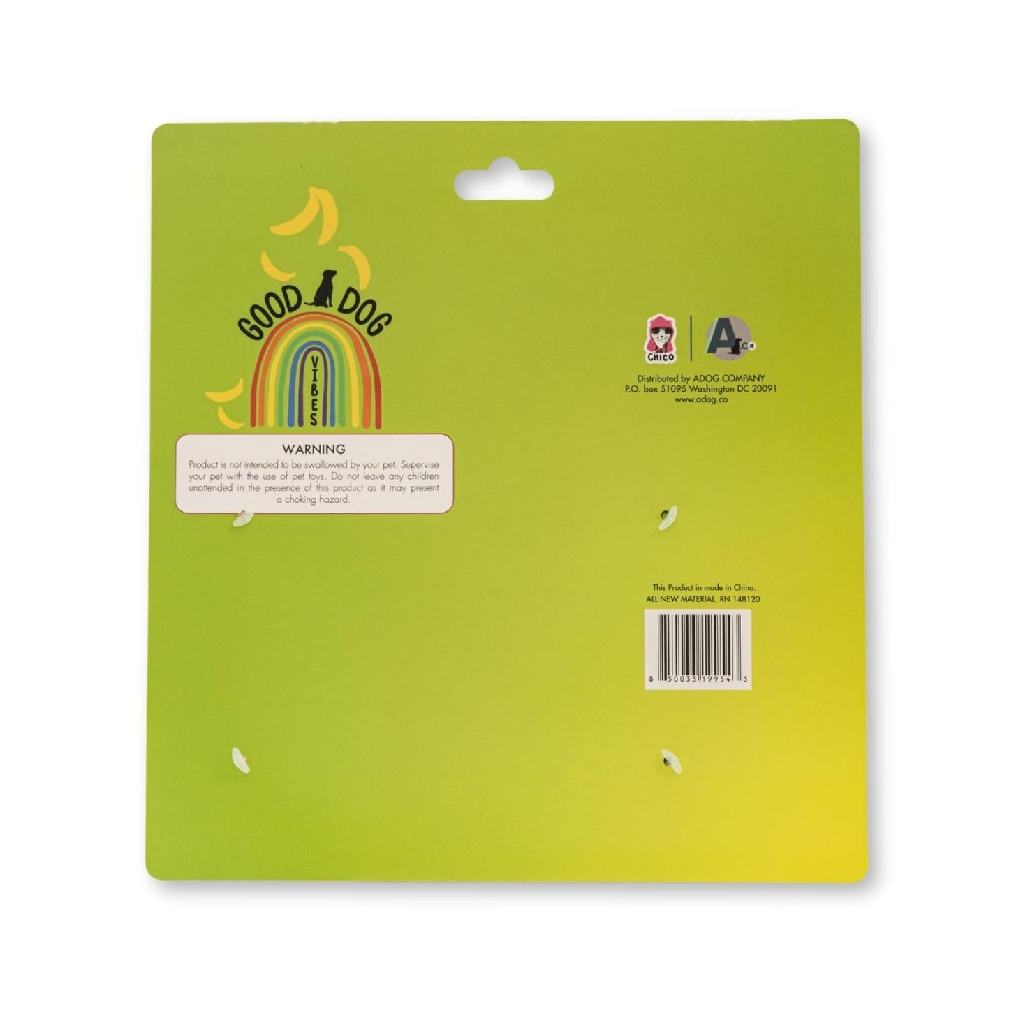 Coffret cadeau de peluches avocat et banane pour chien – avec couineur et papier froissé pour des heures de jeu amusantes