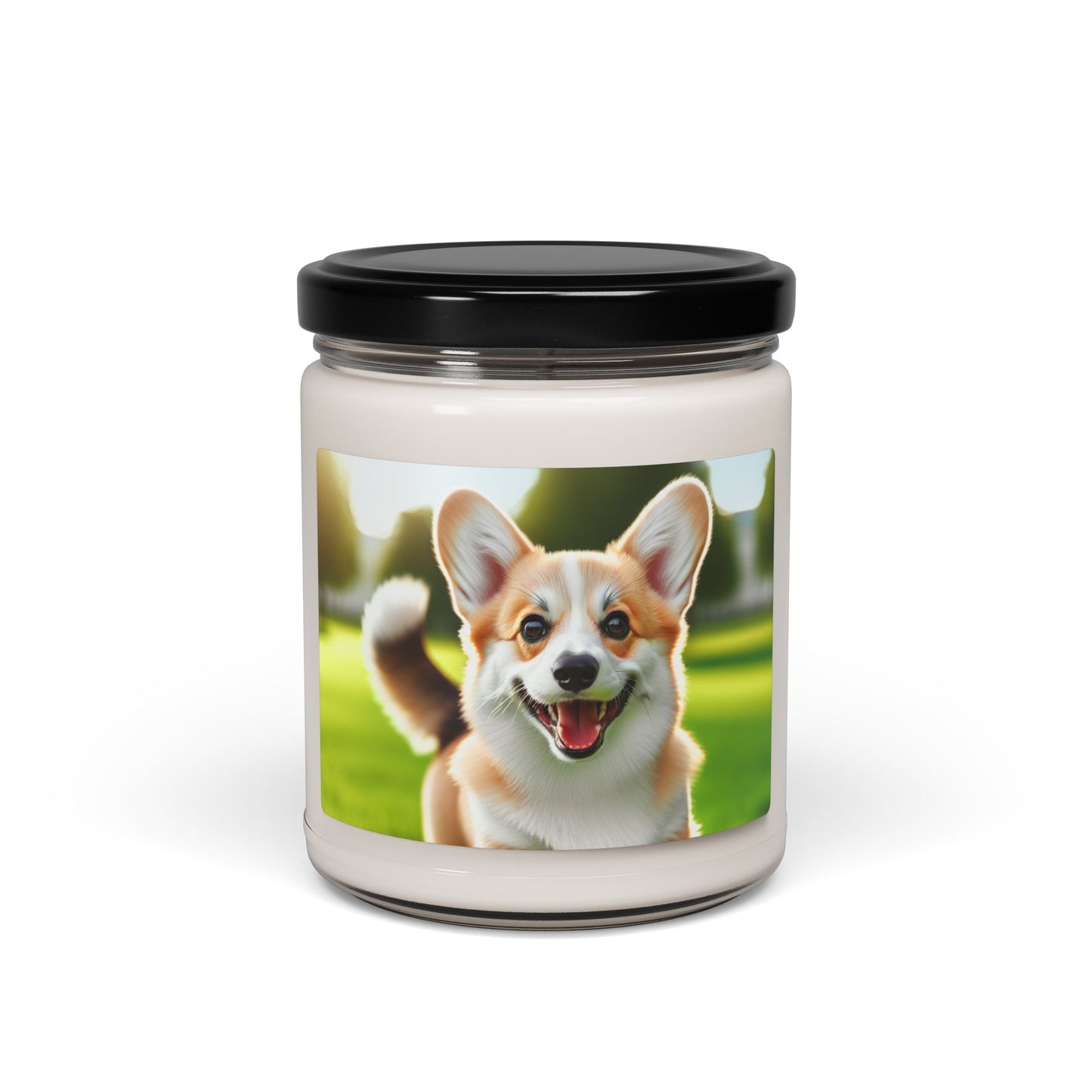 Welsh Corgi Pembroke- Scented Soy Candle, 9oz