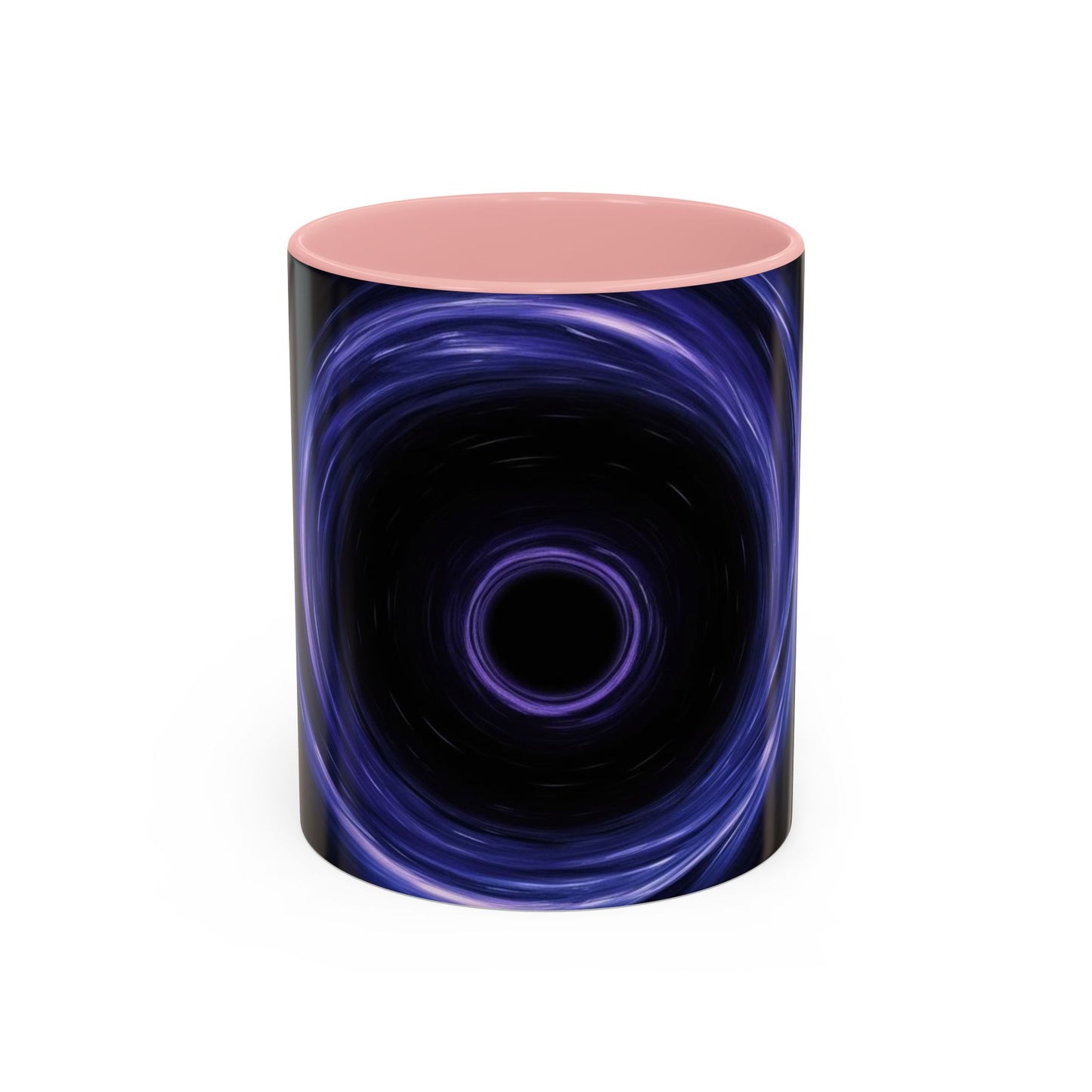 Optical Illusion Accent Mug – Ceramic Coffee Cup