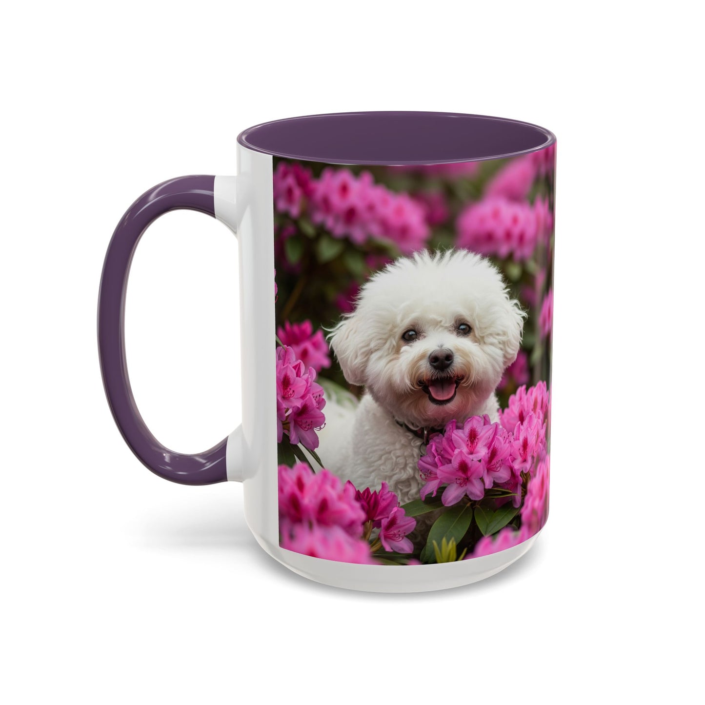 ! Bichon Frise Accent Mug – Ceramic Coffee Cup