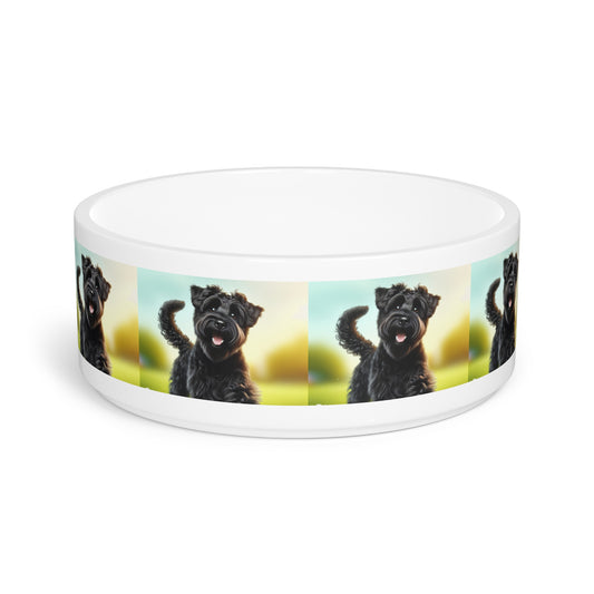 Russian Black Terrier Pet Bowl