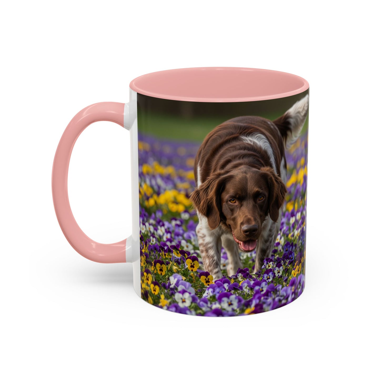 Taza grande con detalles de Munsterlander: el regalo perfecto para los amantes de los perros