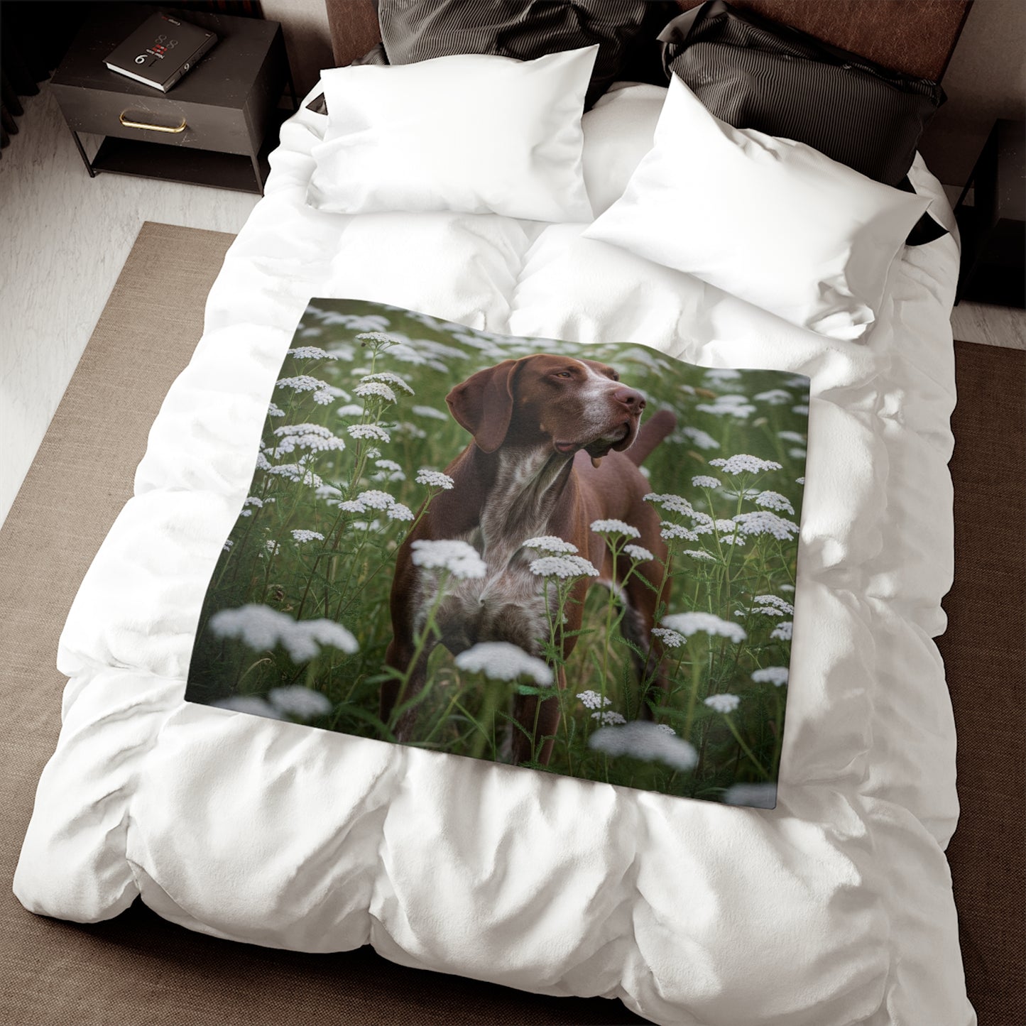 Braque du Bourbonnais Sweatshirt Blanket