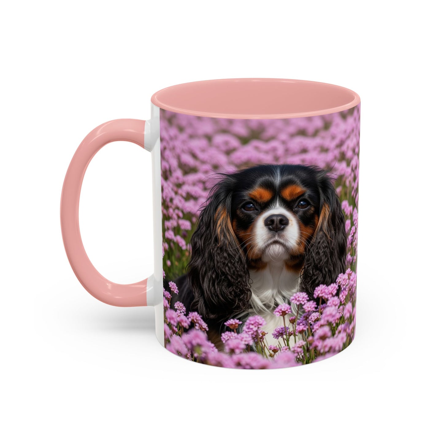 Taza de café con detalles de King Charles Spaniel: el regalo perfecto para los amantes de los perros.