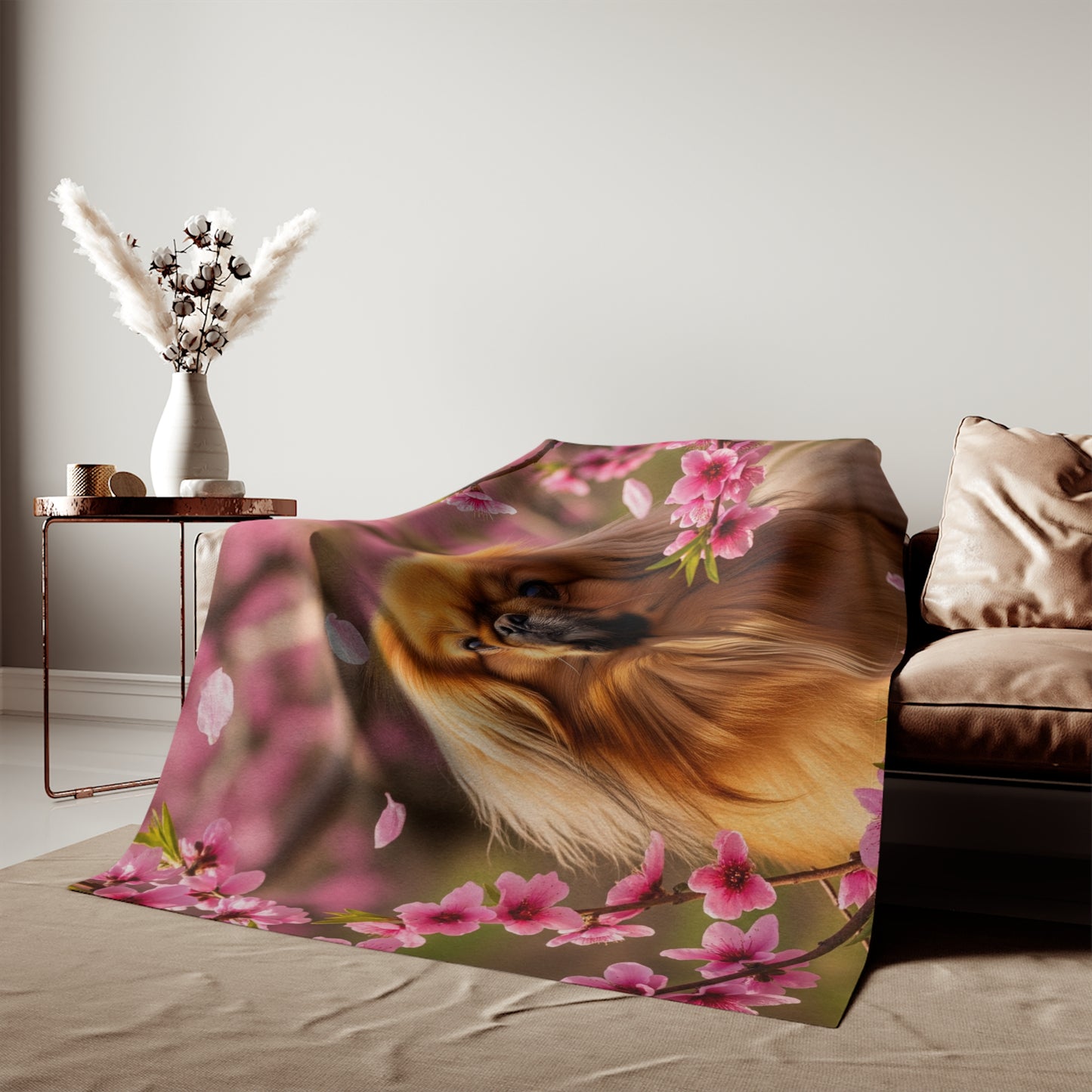 Couverture en sweat-shirt pékinois