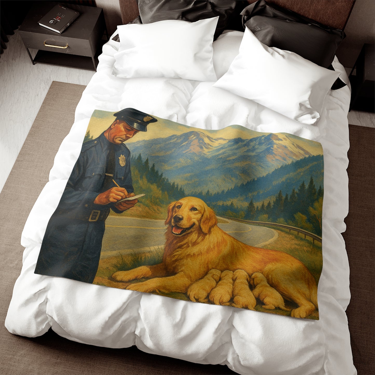 Golden Retriever Blanket