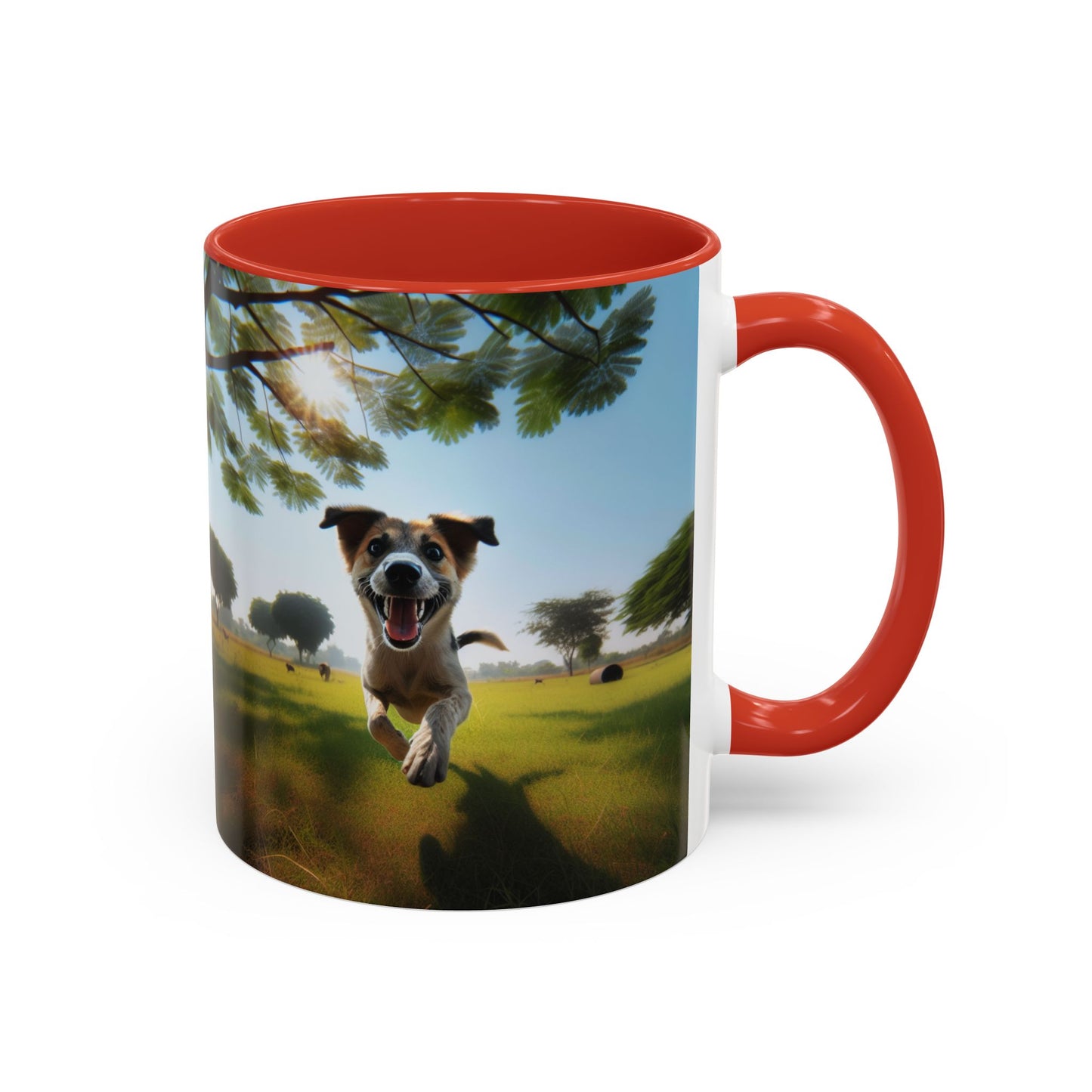 Indian Pariah Dog Accent Coffee Mug - Perfect Gift for Dog Lovers
