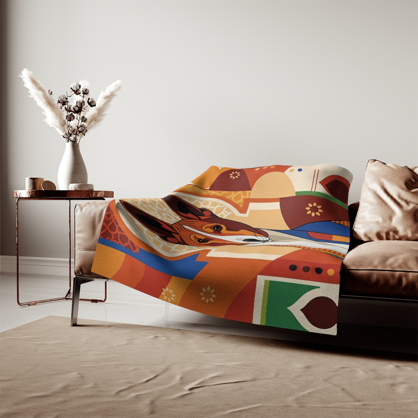 Basenji Sweatshirt Blanket