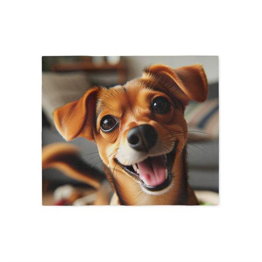 Chiweenie Sweatshirt Blanket