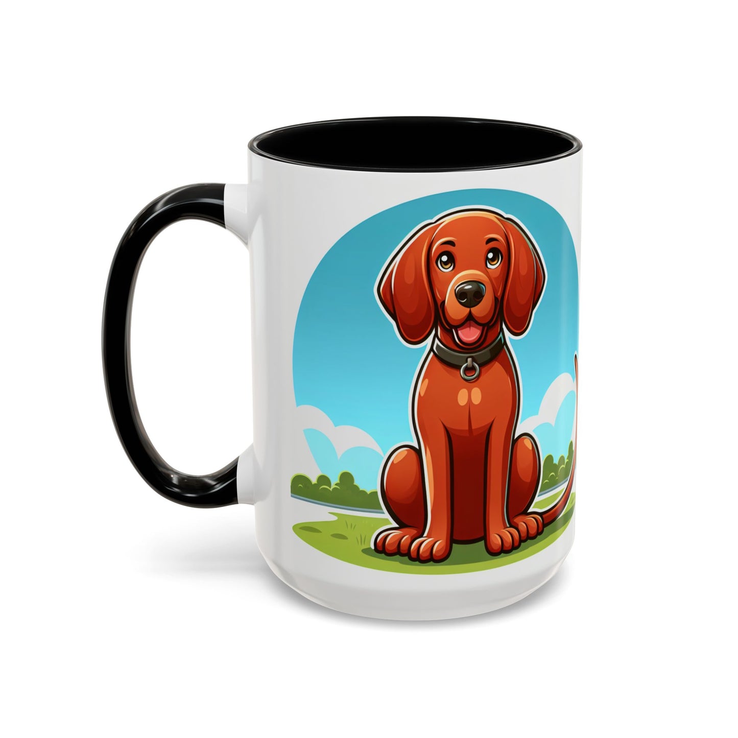 Mug à café Redbone Coonhound - Cadeau idéal pour les amoureux des chiens