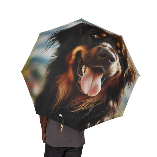 Hovawart Semi-Automatic Foldable Umbrella