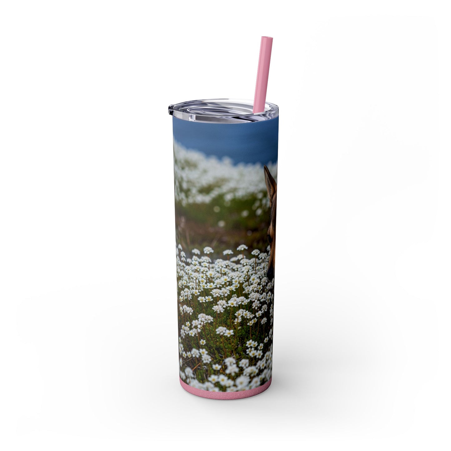 Norwegian Lundehund Tumbler with Straw, 20oz