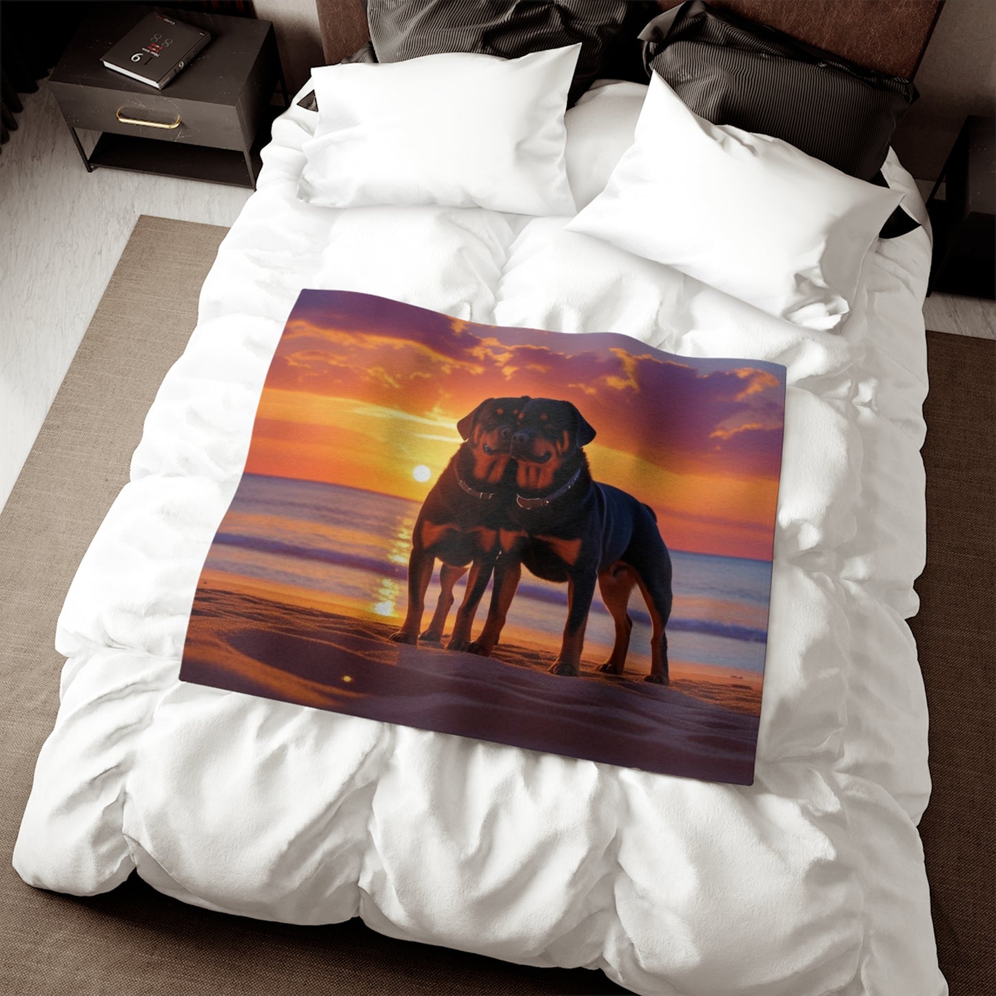 Sweatshirt Blanket – Plush Fleece Throw, 2 Size Options