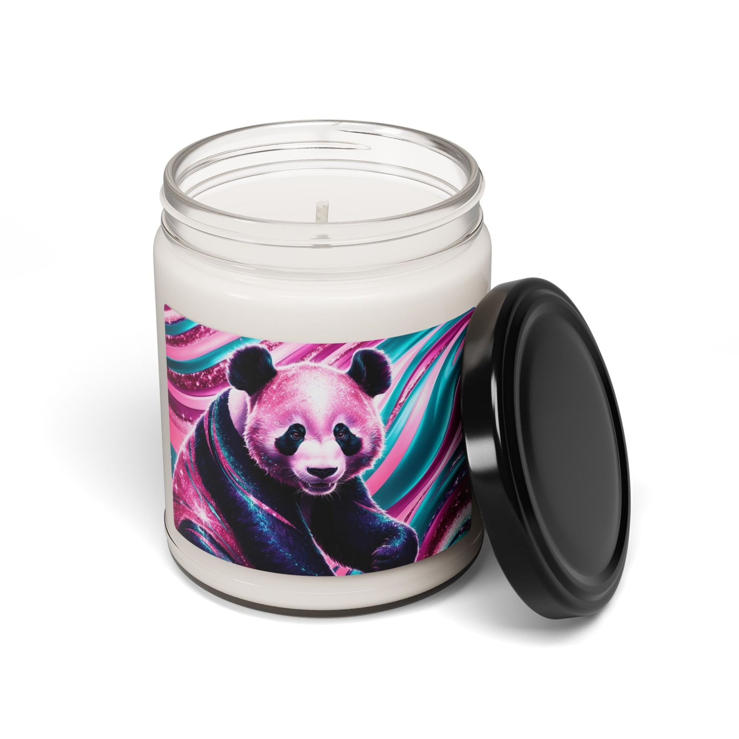 Psychedelic Panda- Scented Soy Candle, 9oz