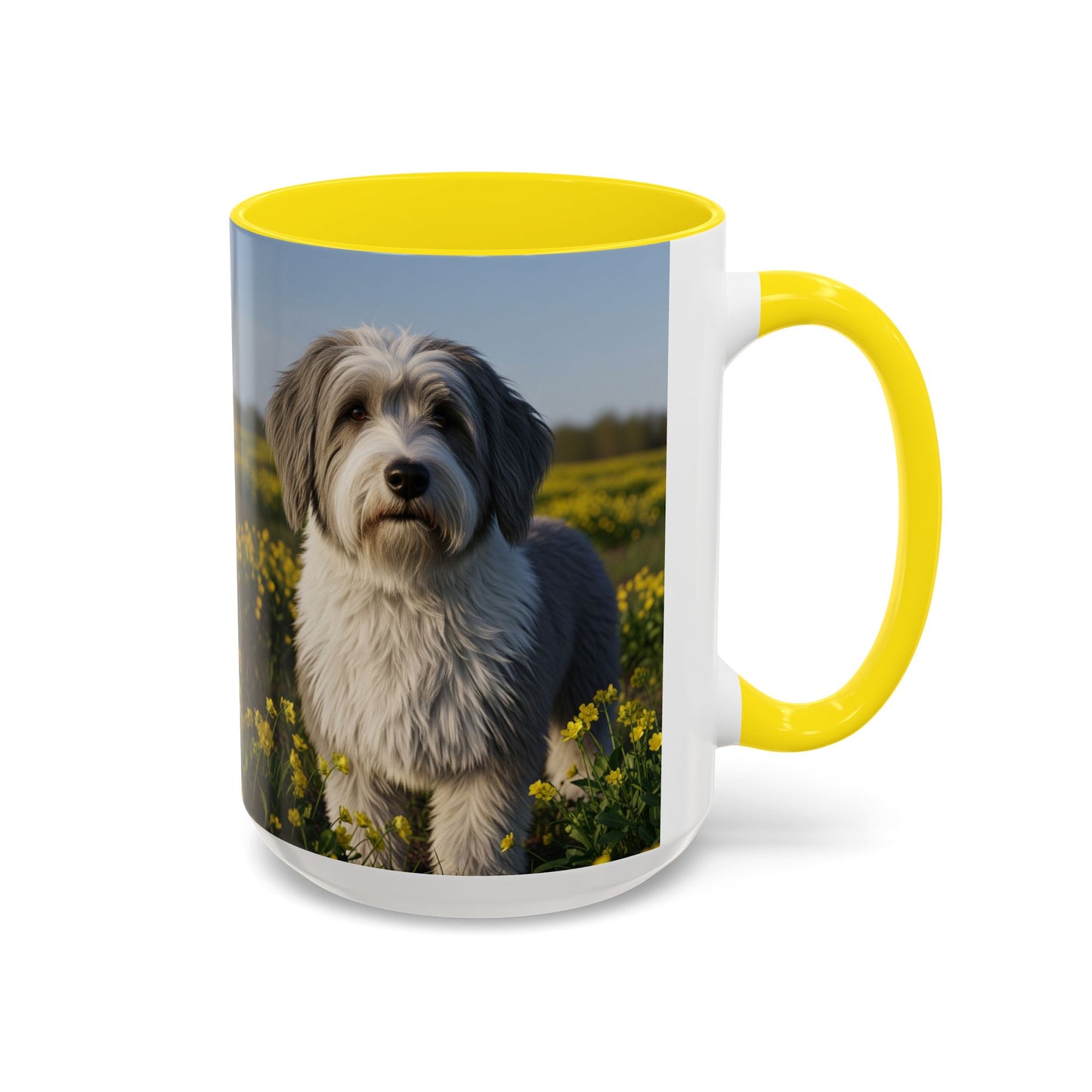 Taza de café con diseño de perro pastor polaco de las tierras bajas: el regalo perfecto para los amantes de los perros.