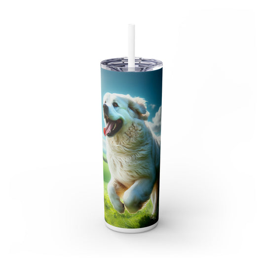 Kuvasz Tumbler with Straw, 20oz