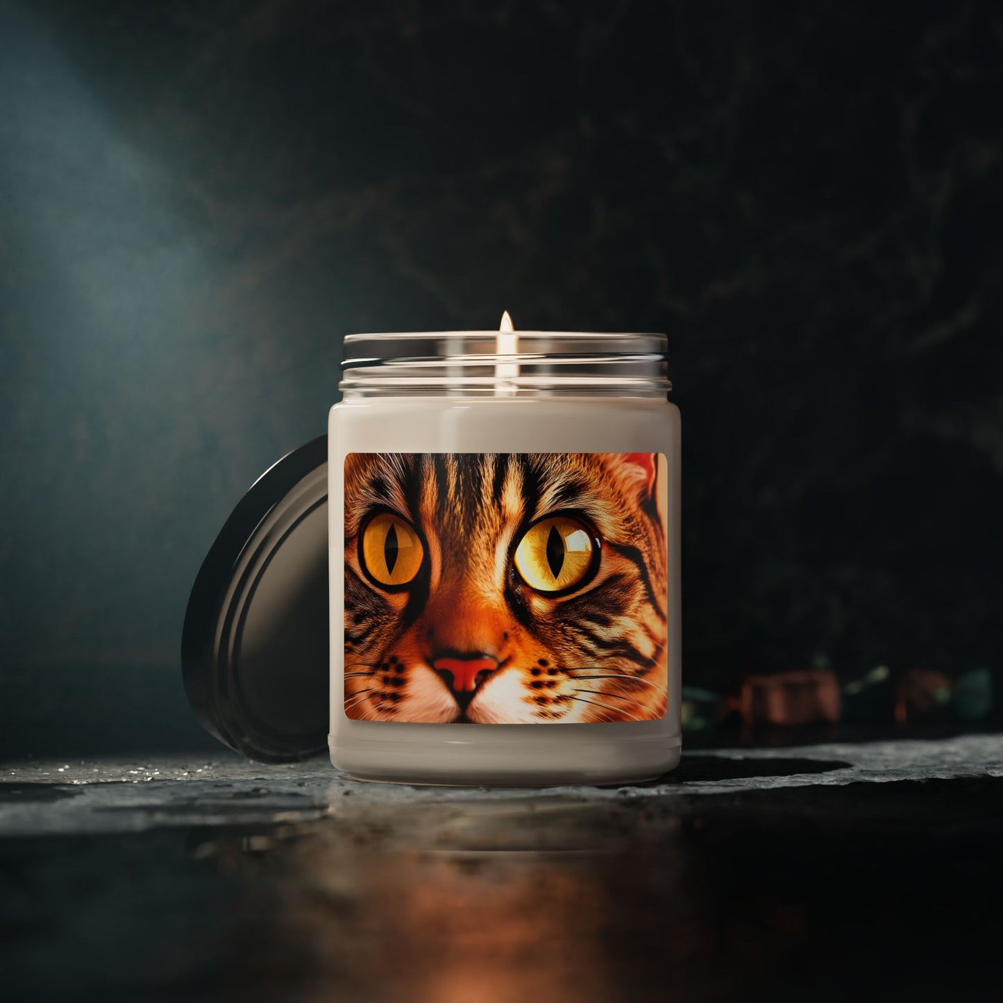 Close Up of a Cat's Eye- Scented Soy Candle, 9oz