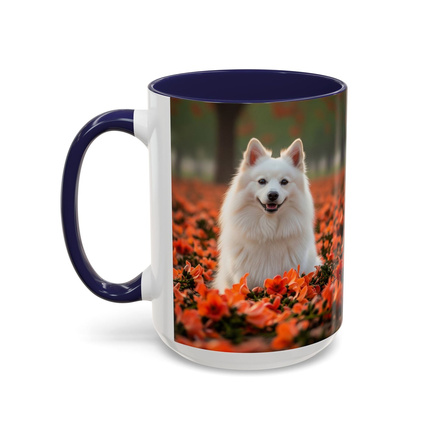 Indian Spitz Accent Coffee Mug - Perfect Gift for Dog Lovers
