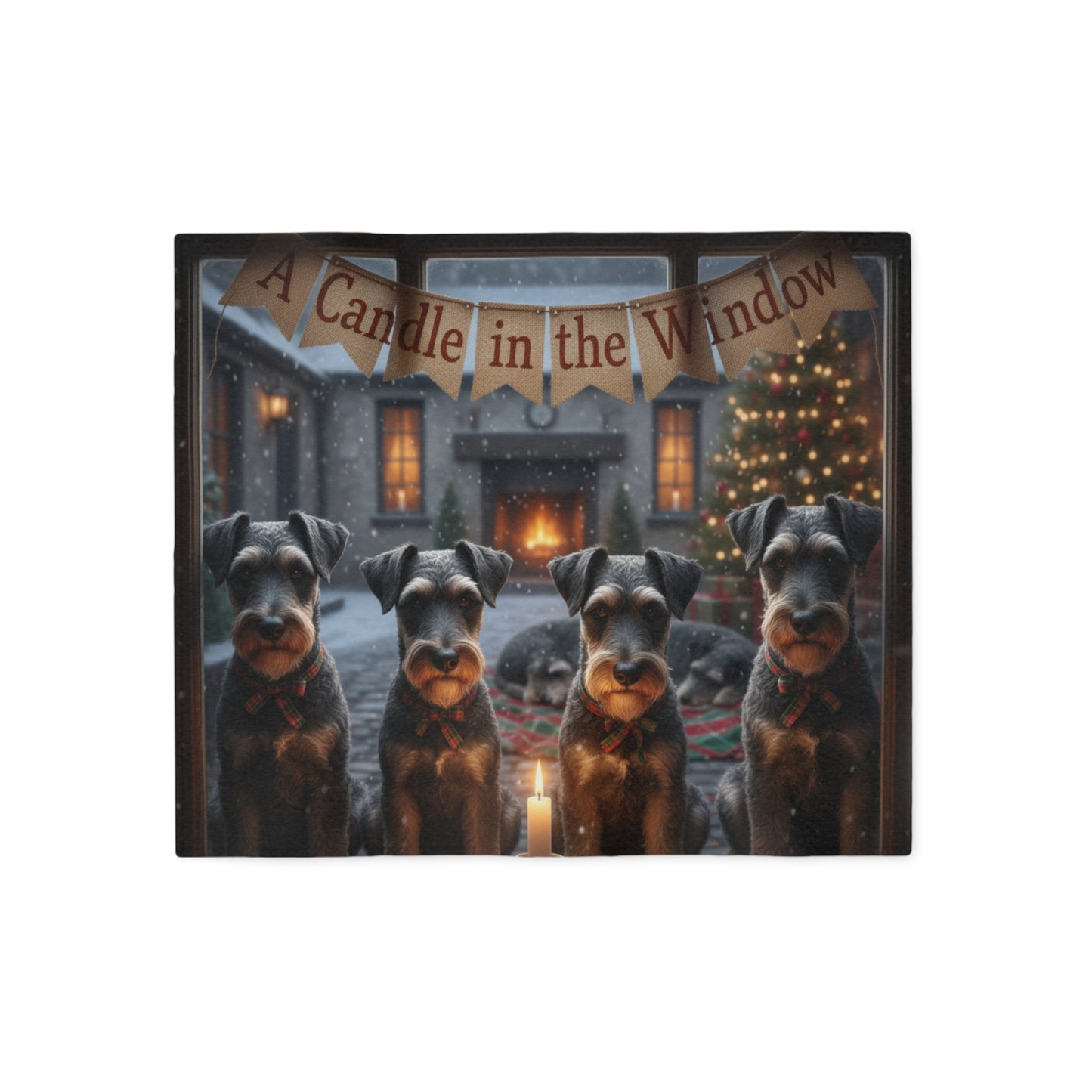 Kerry Blue Terrier Blanket