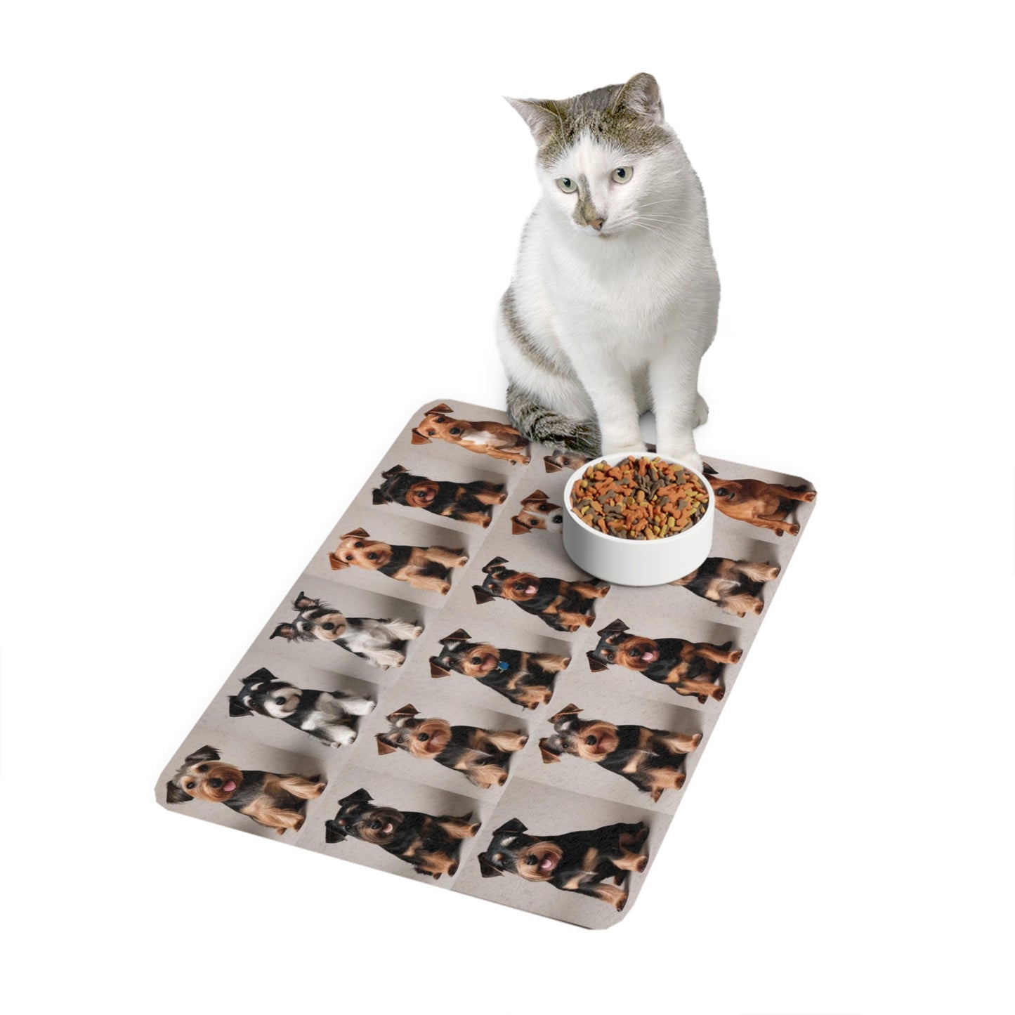 Pet Food Mat (12x18) - Terriers