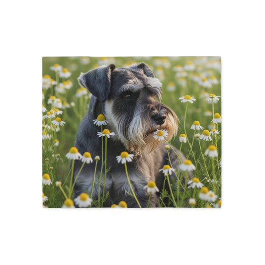 Miniature Schnauzer Sweatshirt Blanket