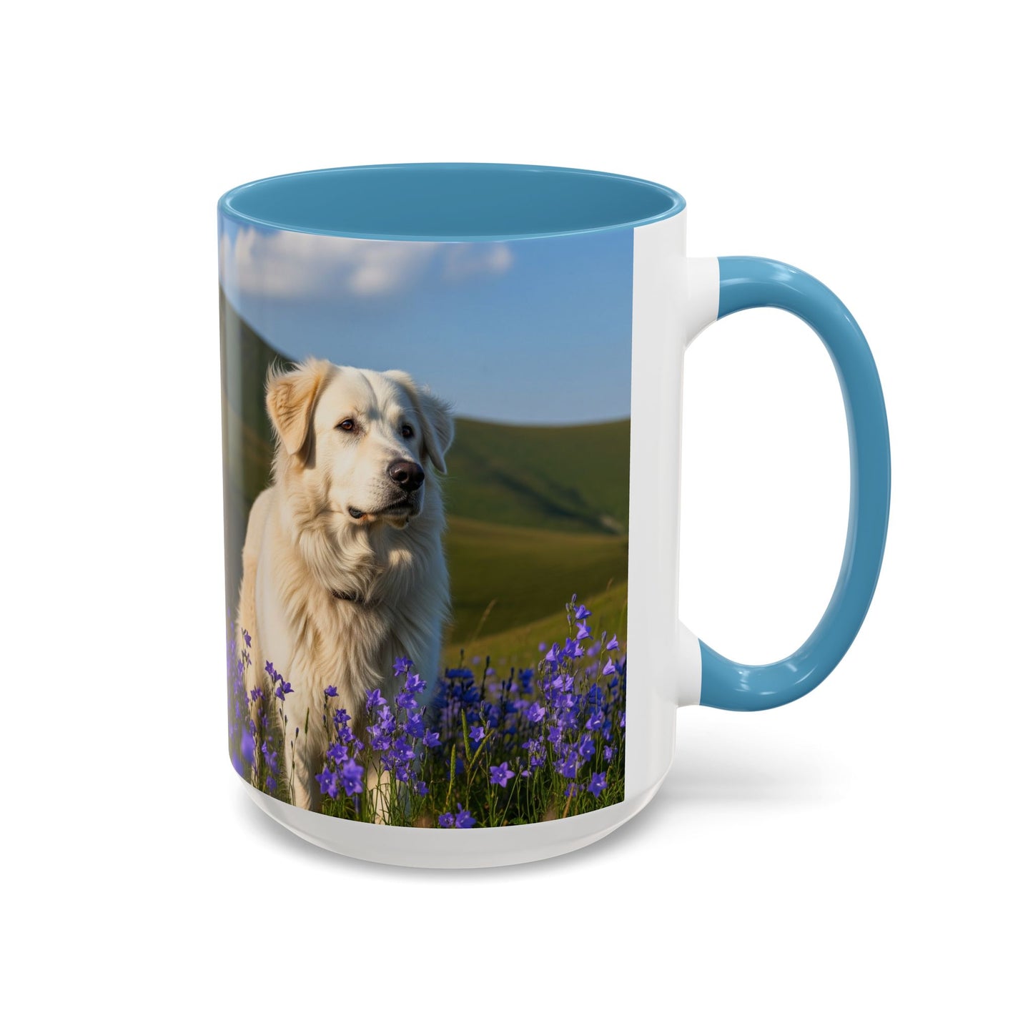 Mug à café avec motif Berger des Carpates roumain - Cadeau idéal pour les amoureux des chiens