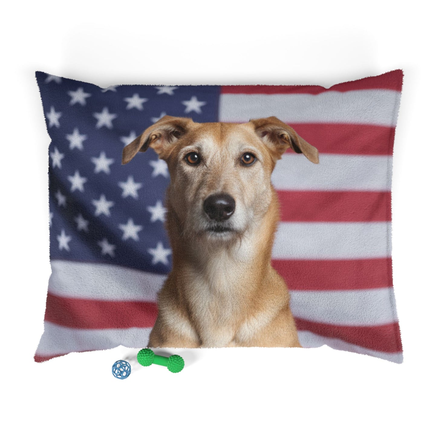 American Staghound Patriotic Bed