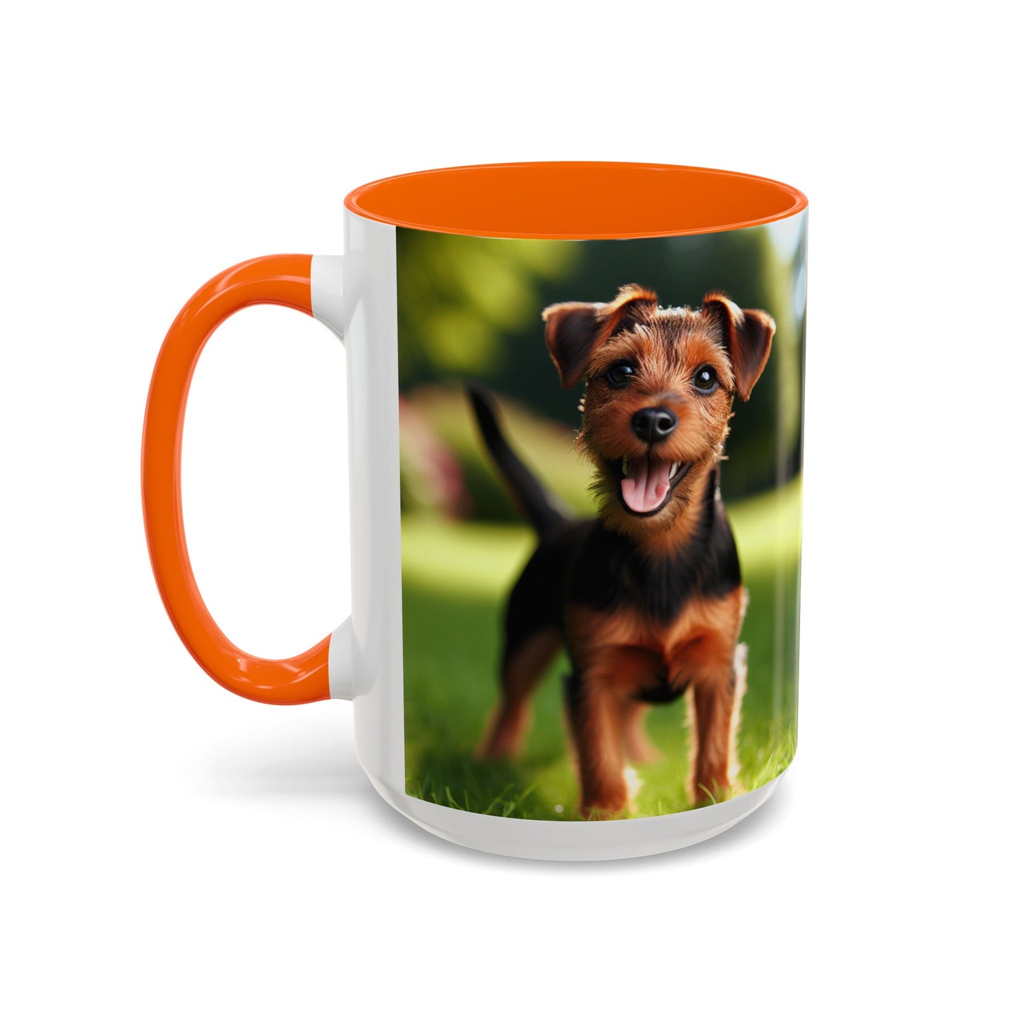 Deutscher Jagdterrier Accent Coffee Mug - Perfect Gift for Dog Lovers
