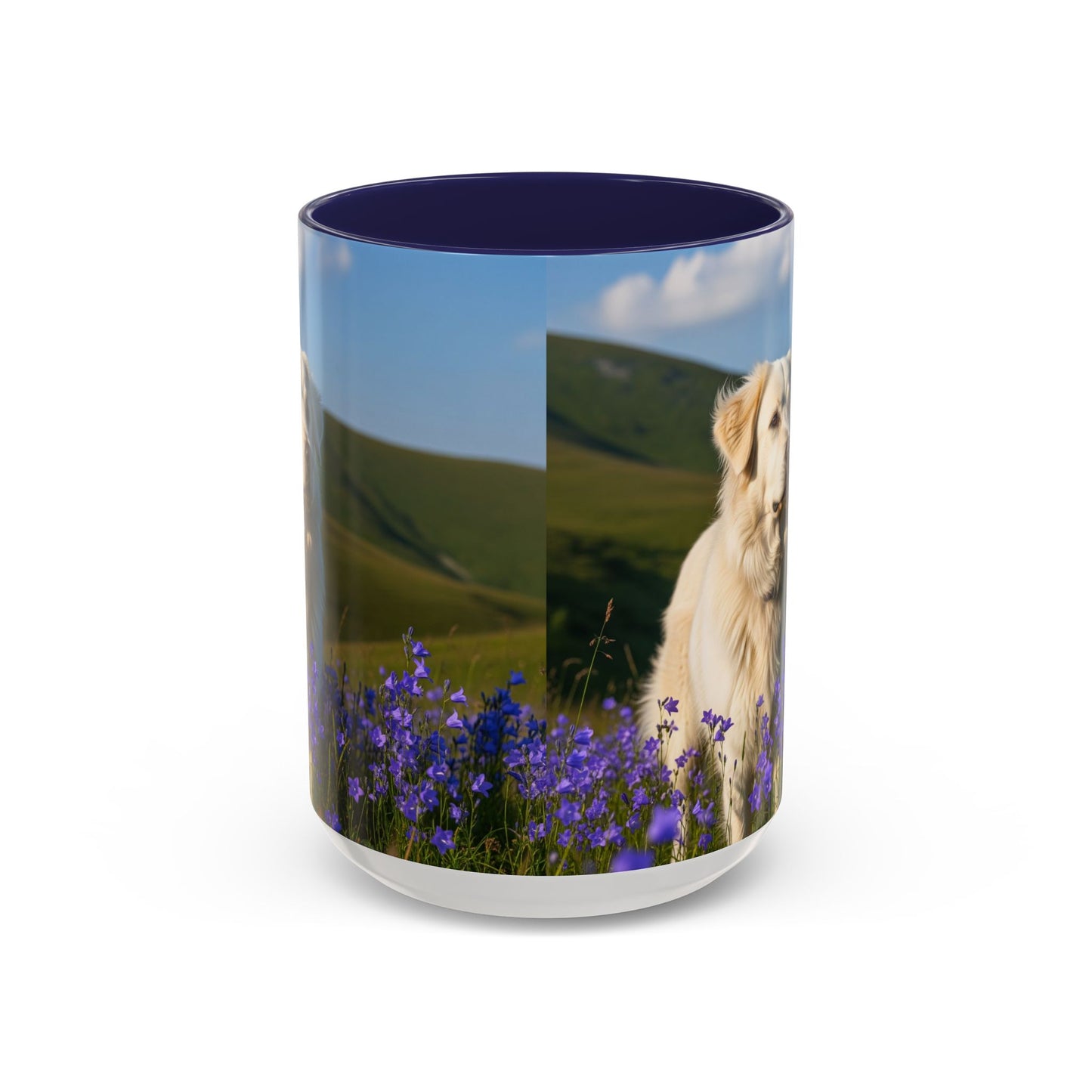Mug à café avec motif Berger des Carpates roumain - Cadeau idéal pour les amoureux des chiens