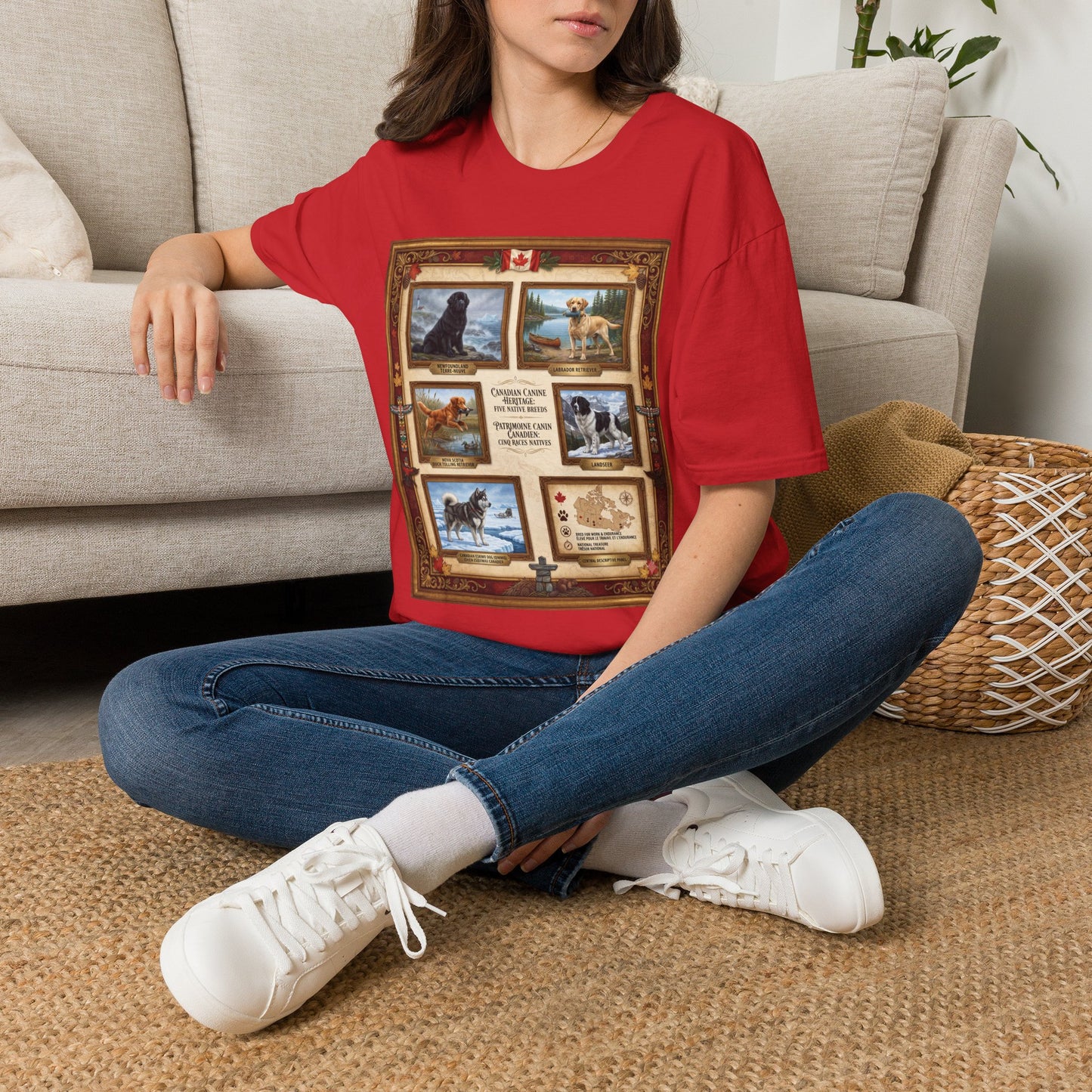 Canadian Canine Heritage Tee Shirt