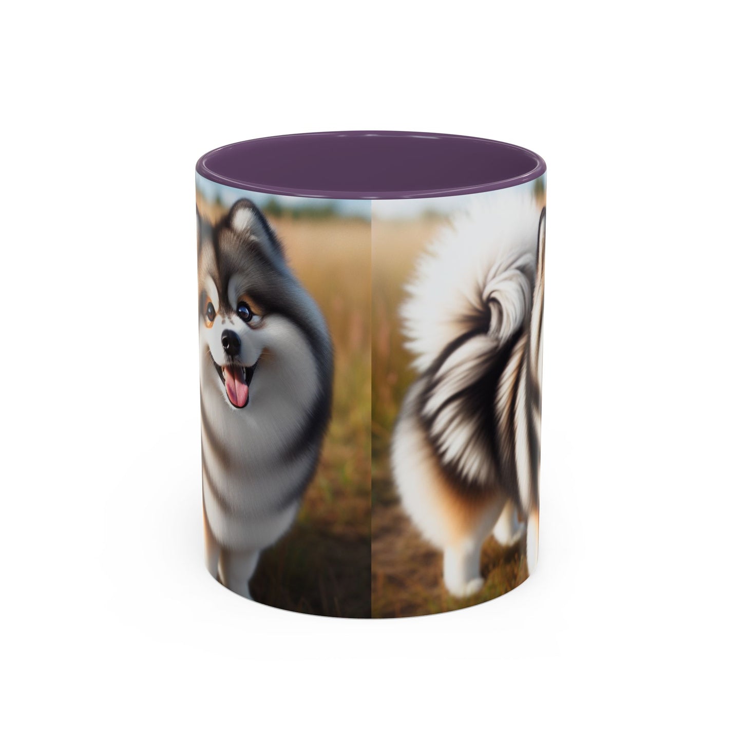 Taza de café con detalles de Pomsky: el regalo perfecto para los amantes de los perros