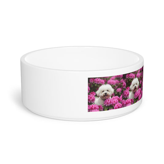 ! Bichon Frise Pet Bowl – Ceramic Dog Bowl