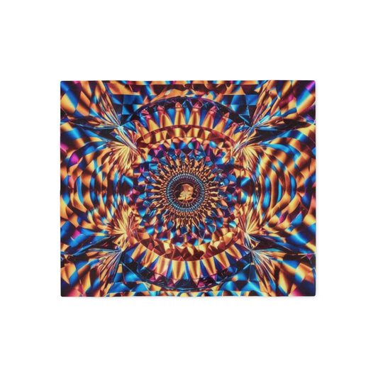 Optical Illusion Sweatshirt Blanket