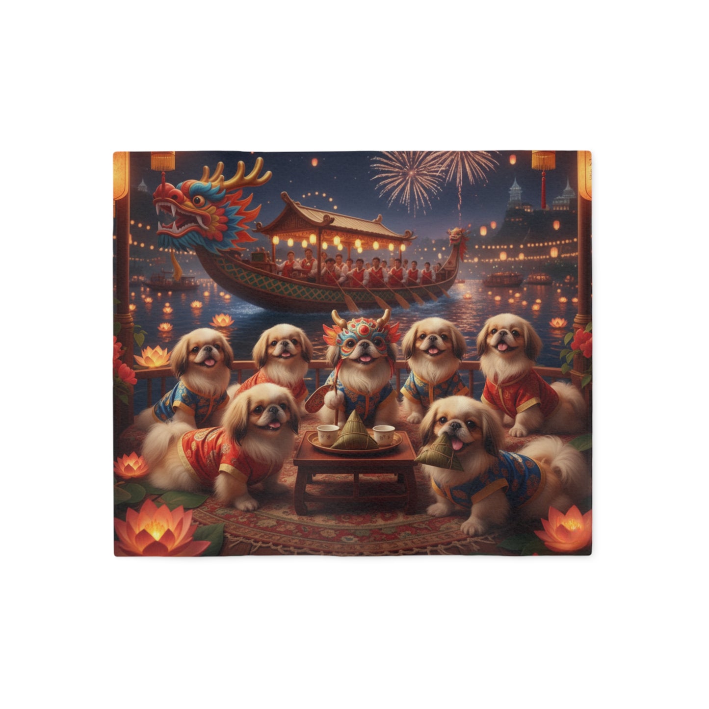 Pekingese Blanket