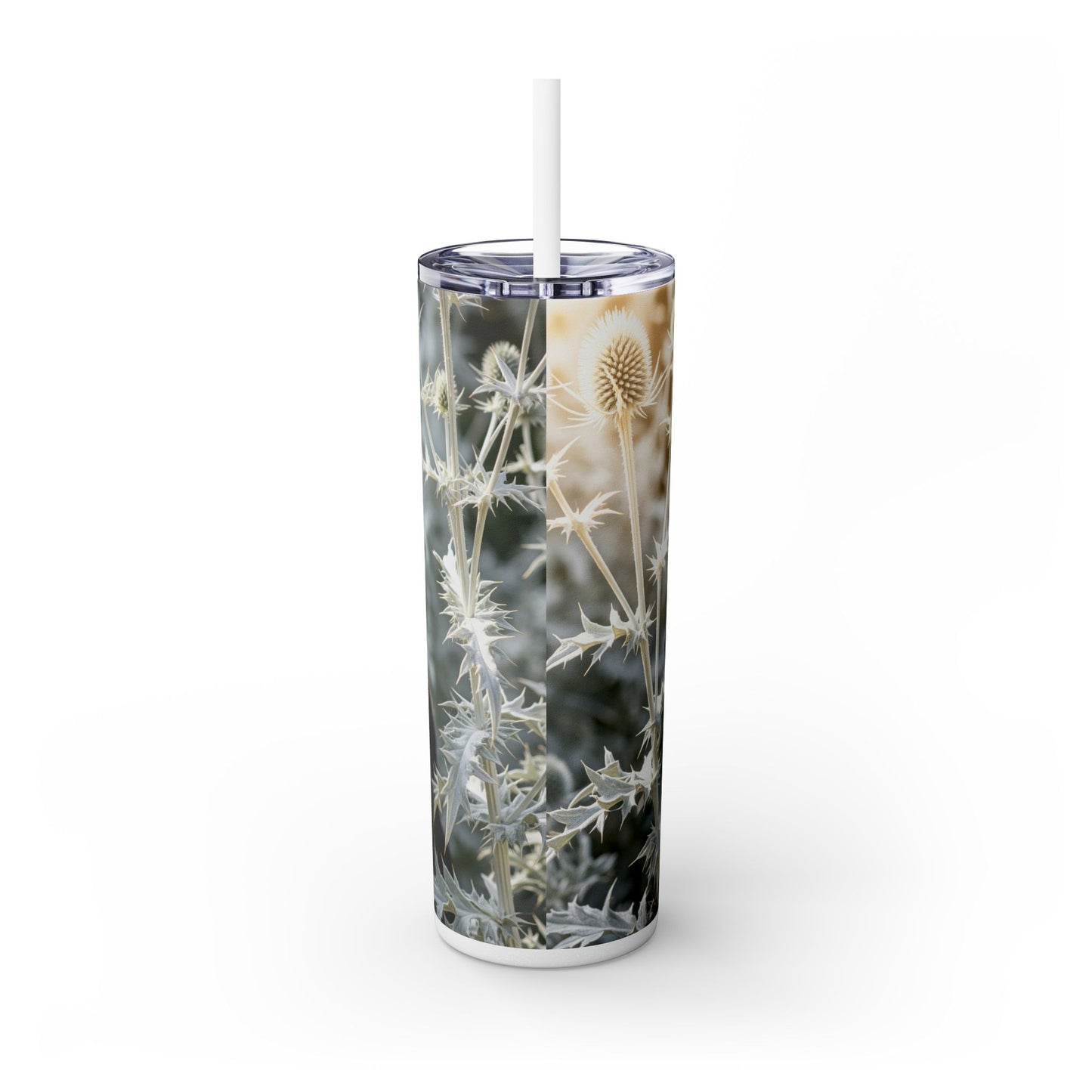 Affenpinscher Skinny Tumbler with Straw, 20oz