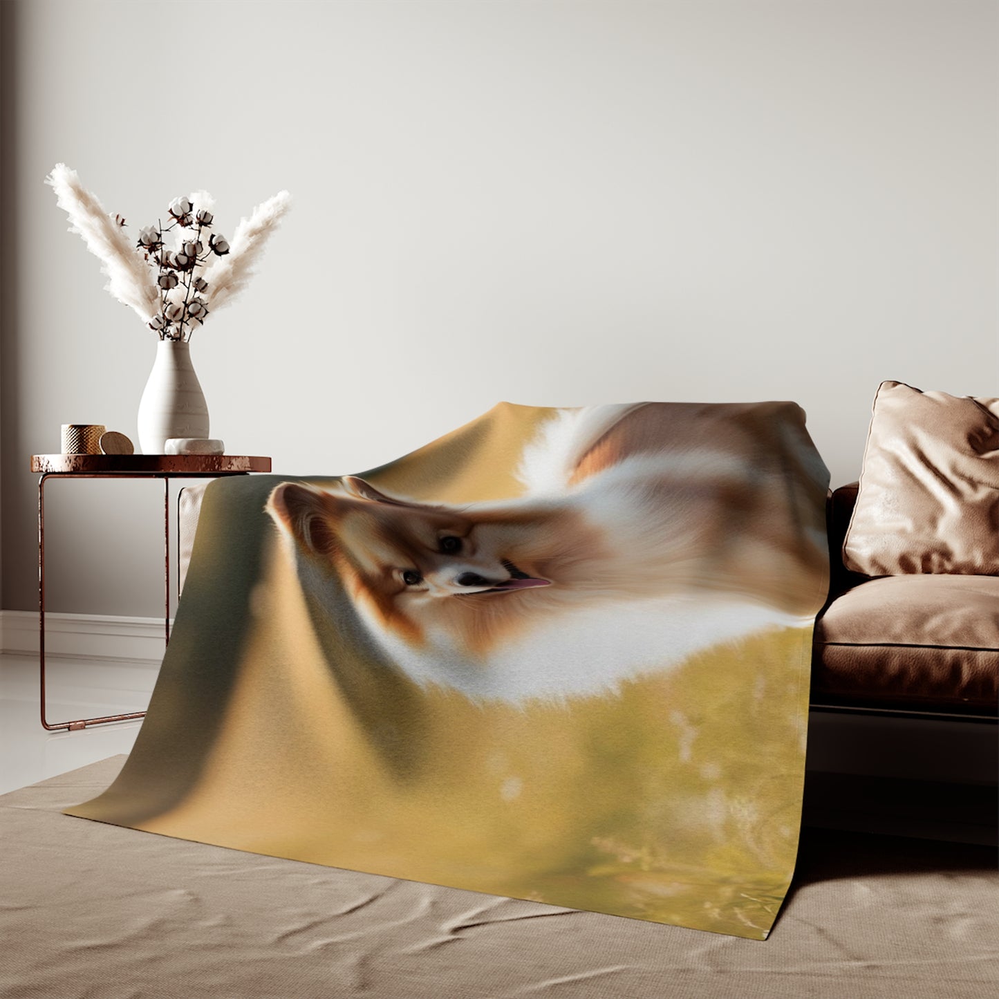 Couverture en sweat-shirt Keeshond