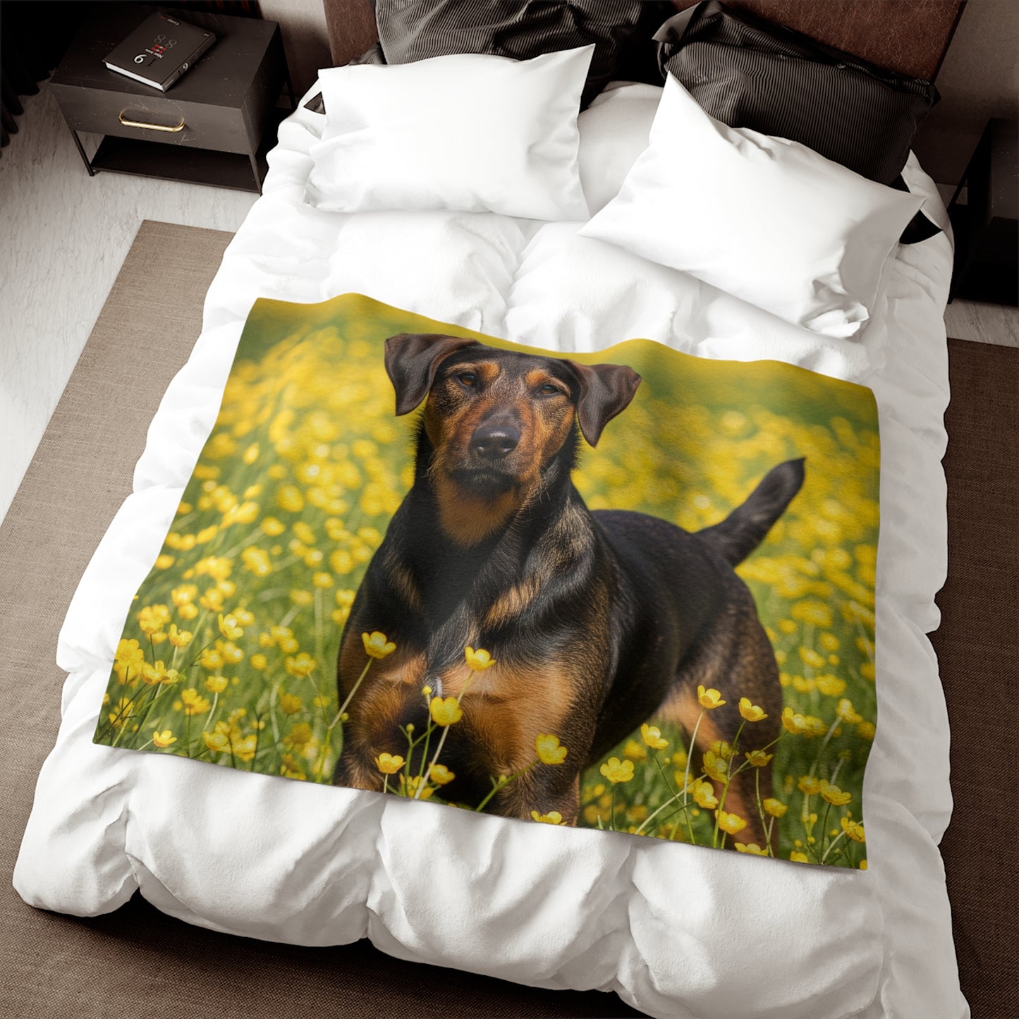 Drever Sweatshirt Blanket