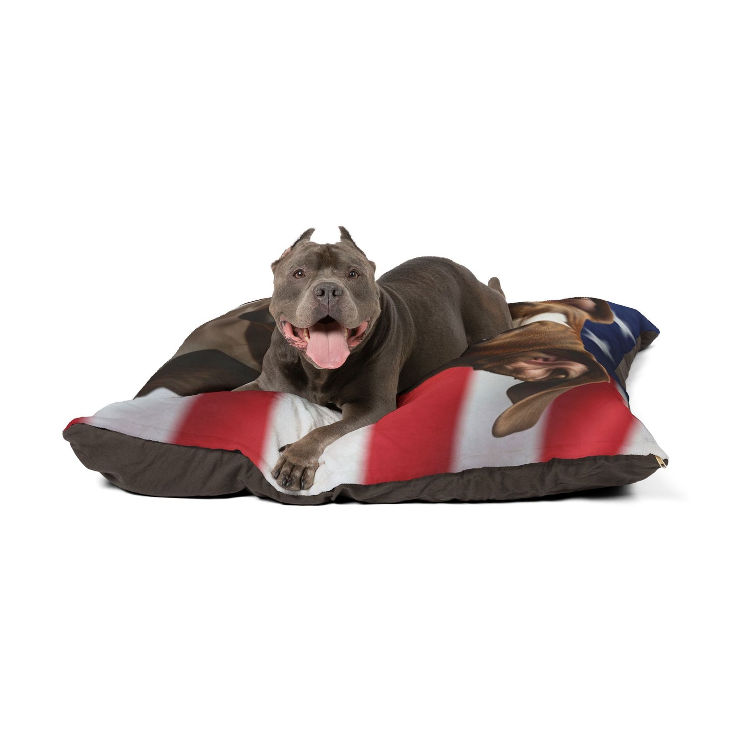 American Staffordshire Terrier Patriotic Pet Bed