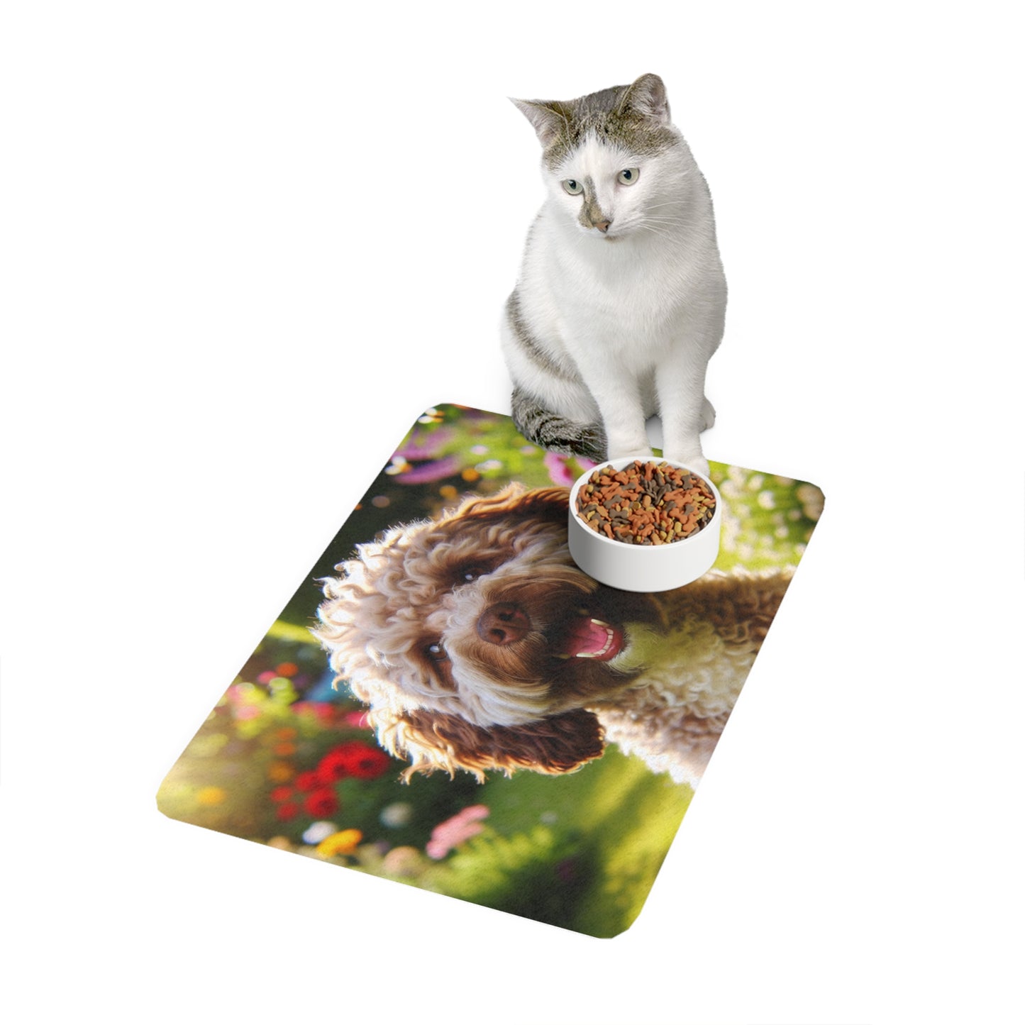 Pet Food Mat (12x18) - Lagotto Romagnolo