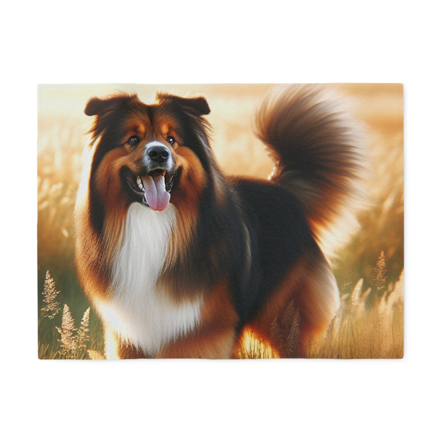 Bohemian Shepherd Sweatshirt Blanket