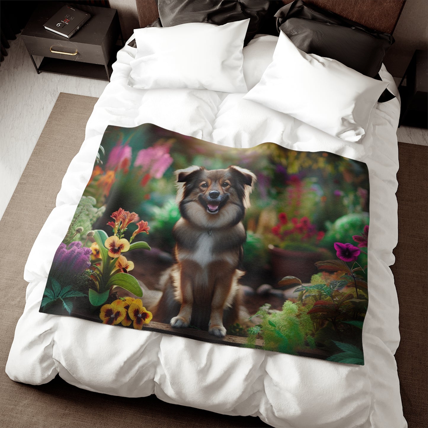 Peruvian Inca Orchid Sweatshirt Blanket