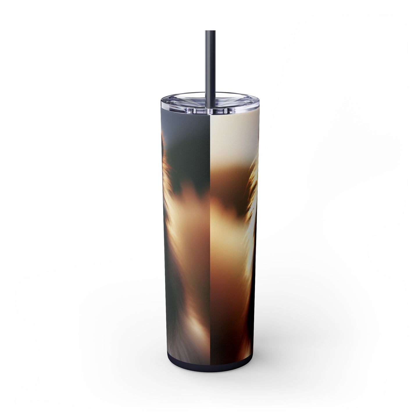 Vaso Collie con pajita, 20 oz