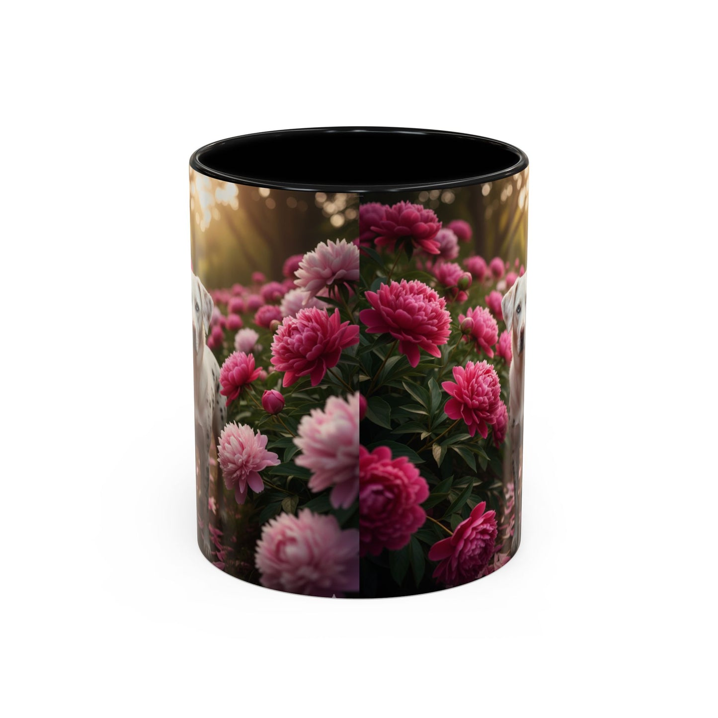 Catahoula Leopard Dog Accent Mug – Ceramic Coffee Cup