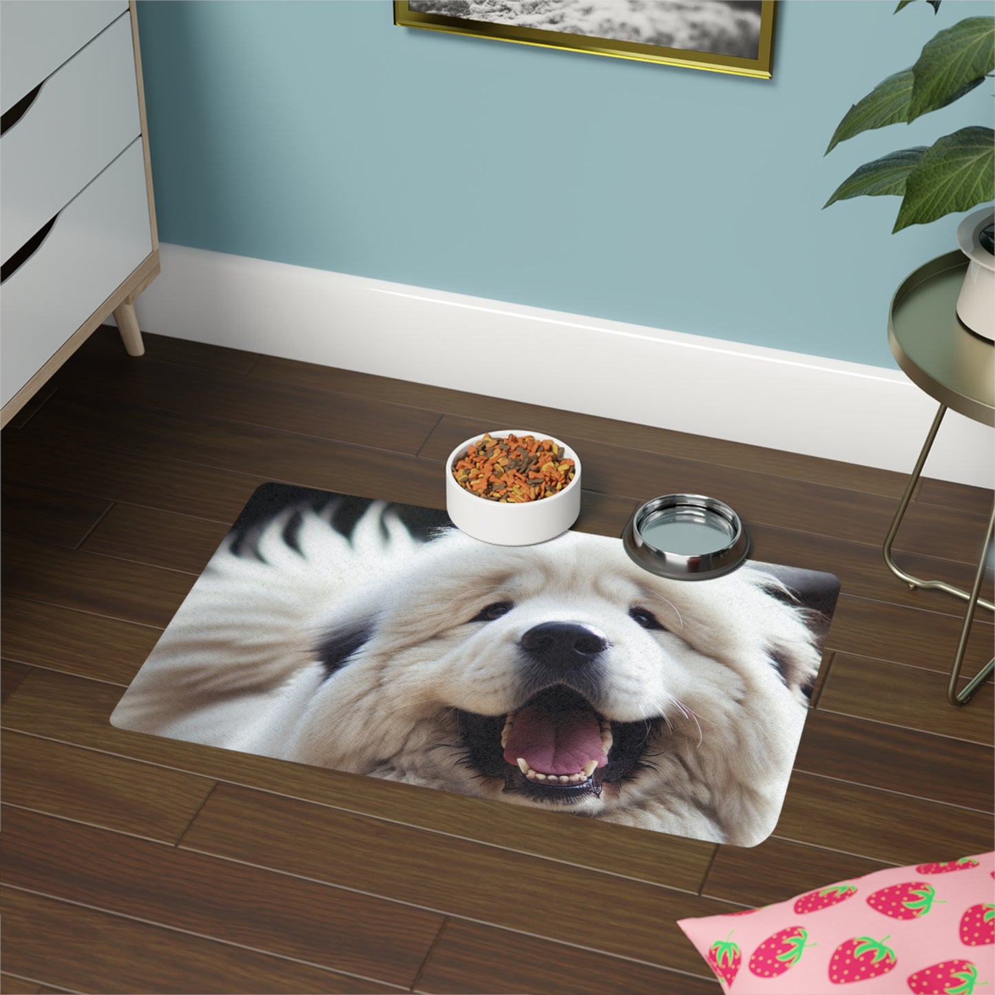 Pet Food Mat (12x18) - Tatra Shepherd Dog