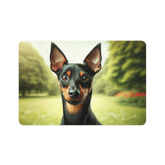 Pet Food Mat (12x18) - Manchester Terrier